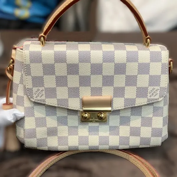 ルイ・ヴィトン　ダミエアズール　クロワゼット　2wayバッグ　