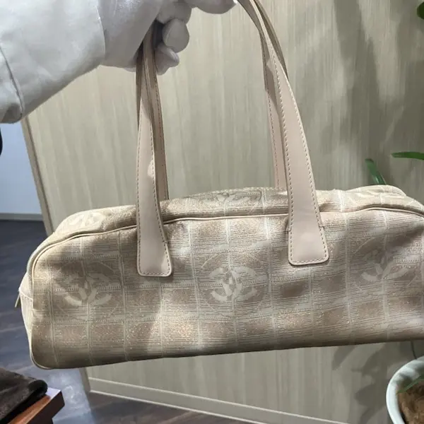 シャネル　ニュートラベルライン　ミニボストンバッグ