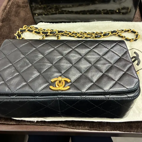 シャネル　マトラッセ　チェーンショルダー