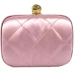 シャネル マトラッセ ポーチ サテン