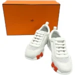 エルメス スニーカー メッシュ ベロア