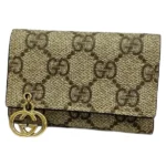 グッチ GGスプリーム キーケース キーリング PVC