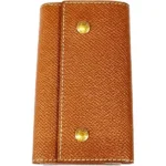 エルメス セリエ エテュイクレ キーケース レザー □C刻印 ゴールド金具