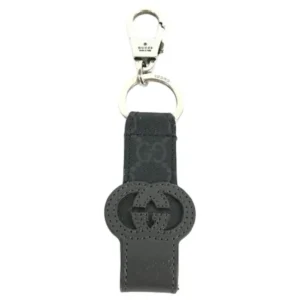 グッチ GGスプリーム キーリング レザー PVC