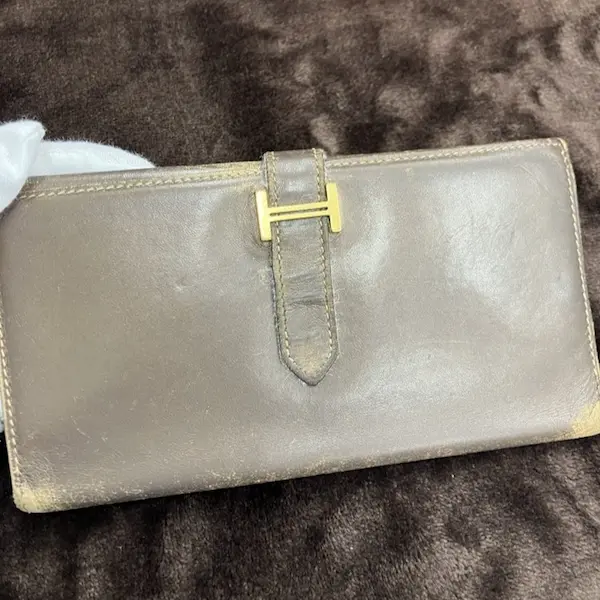 エルメス　ベアン　長財布