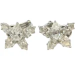 ハリーウィンストン クラスター ピアス イヤリング