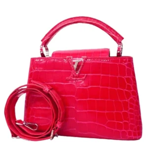 ルイ・ヴィトン クロコダイル カプシーヌBB ハンドバッグ