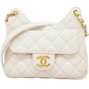 シャネル マトラッセ チェーンショルダーバッグ キャビアスキン