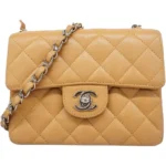 シャネル マトラッセ チェーンショルダーバッグ キャビアスキン