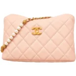 シャネル マトラッセ チェーンショルダーバッグ キャビアスキン