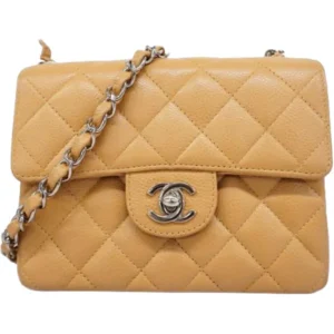 シャネル マトラッセ チェーンショルダーバッグ キャビアスキン