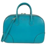 グッチ ディアマンテ ハンドバッグ レザー