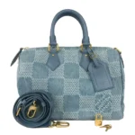 ルイ・ヴィトン ダミエデニム スピーディバンドリエール 30 ハンドバッグ N00203