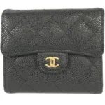 シャネル マトラッセ 財布 キャビアスキン