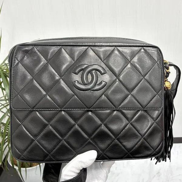 シャネル　ココマーク　フリンジショルダーバッグ