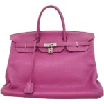 エルメス バーキン40 ハンドバッグ レザー □P刻印 シルバー金具