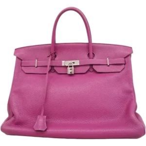 エルメス バーキン40 ハンドバッグ レザー □P刻印 シルバー金具