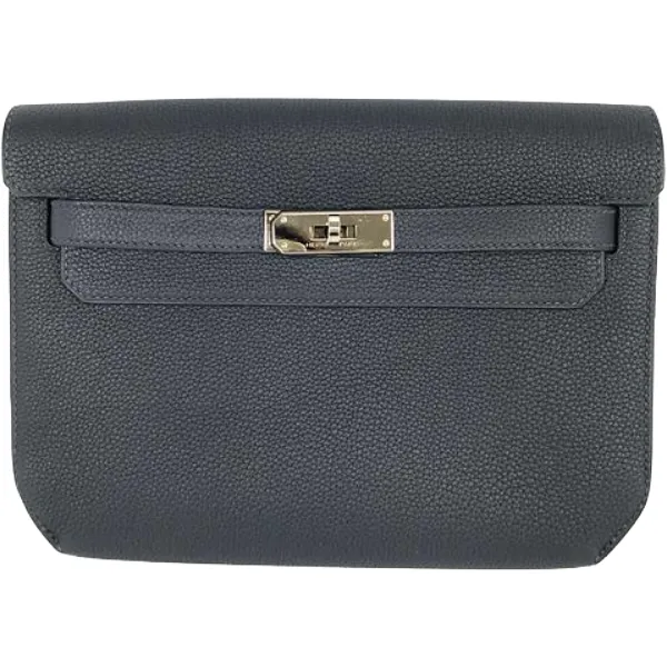 エルメス ケリーデペッシュ25 クラッチバッグ レザー Z刻印 シルバー金具