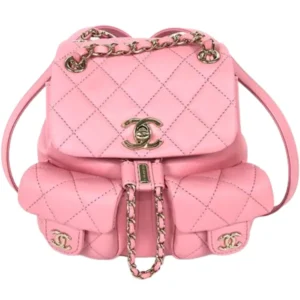 シャネル マトラッセ チェーンリュックサック レザー