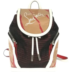 クリスチャン・ルブタン リュックサック メッシュ ビニール