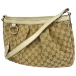 グッチ スーキー GGキャンバス ショルダーバッグ キャンバス レザー