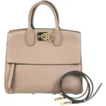 サルヴァトーレ・フェラガモ ガンチーニ ハンドバッグ レザー