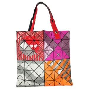 イッセイミヤケ バオバオ ハンドバッグ エナメル