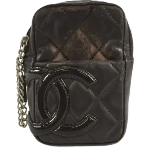 シャネル カンボン シガレットケース カーフスキン