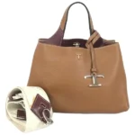 トッズ ハンドバッグ レザー