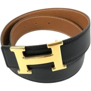 エルメス コンスタンス ベルト レザー □A刻印 ゴールド金具