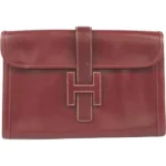 エルメス ジジェPM クラッチバッグ レザー