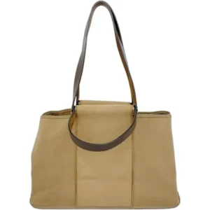 エルメス カバックエランPM トートバッグ キャンバス □N刻印 シルバー金具