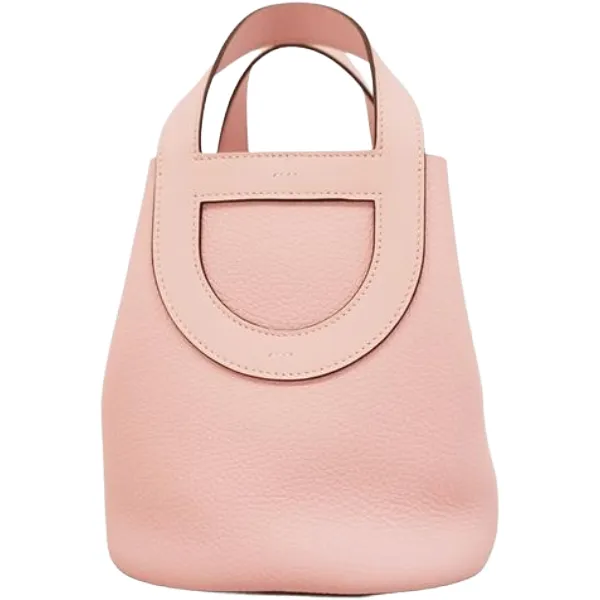 エルメス インザループ18 ハンドバッグ レザー K刻印