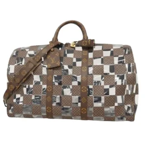 ルイ・ヴィトン モノグラムチェス キーポルバンドリエール50 ボストンバッグ M20864 