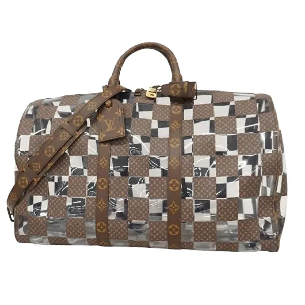 ルイ・ヴィトン モノグラムチェス キーポルバンドリエール50 ボストンバッグ M20864 