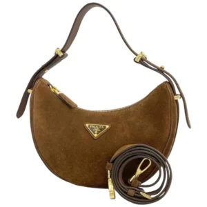 プラダ ハンドバッグ スウェード