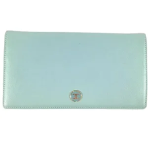 シャネル ココボタン 財布 レザー