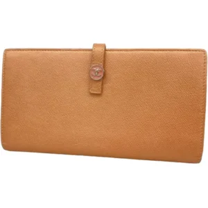 シャネル ココボタン 財布 レザー