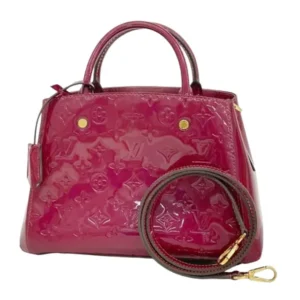 ルイ・ヴィトン モノグラムヴェルニ モンテーニュBB ハンドバッグ M50565