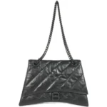 バレンシアガ クラッシュミディアム チェーンショルダーバッグ レザー