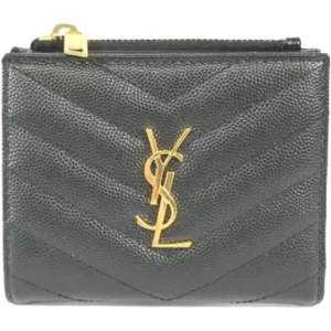 サンローラン カサンドラ 財布 レザー