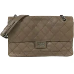 シャネル 2.55 ワイルドステッチ チェーンショルダーバッグ レザー