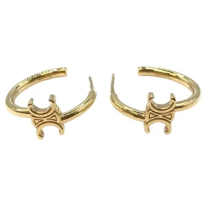 セリーヌ アシンメトリックフープ ピアス