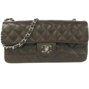 シャネル マトラッセ チェーンショルダーバッグ ラムスキン