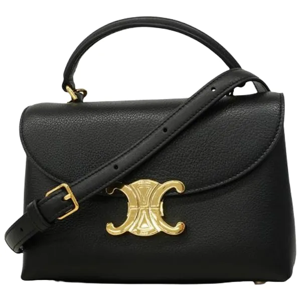 セリーヌ トリオンフ ティーンニイ ハンドバッグ レザー