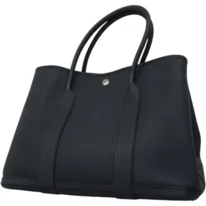 エルメス ガーデンパーティPM トートバッグ レザー Z刻印 シルバー金具