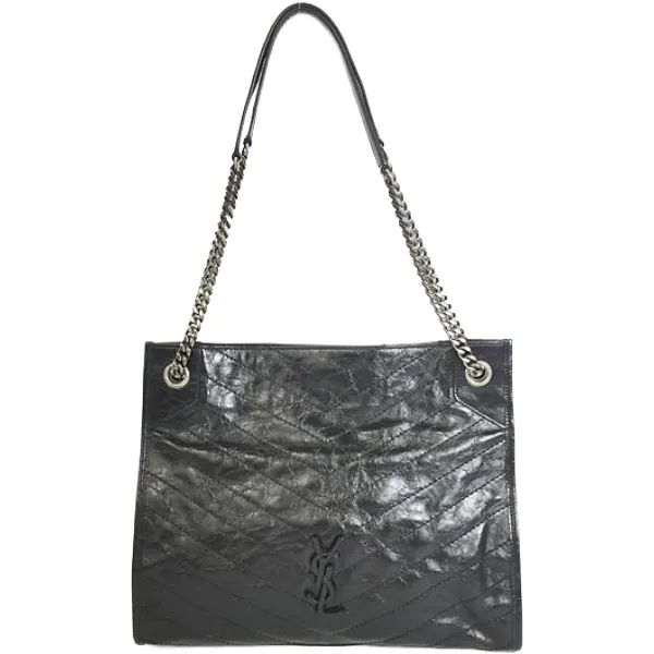 サンローラン クラシックモノグラム ショルダーバッグ レザー