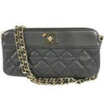 シャネル マドモアゼル 財布 レザー