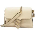 グッチ インターロッキングG ショルダーバッグ レザー