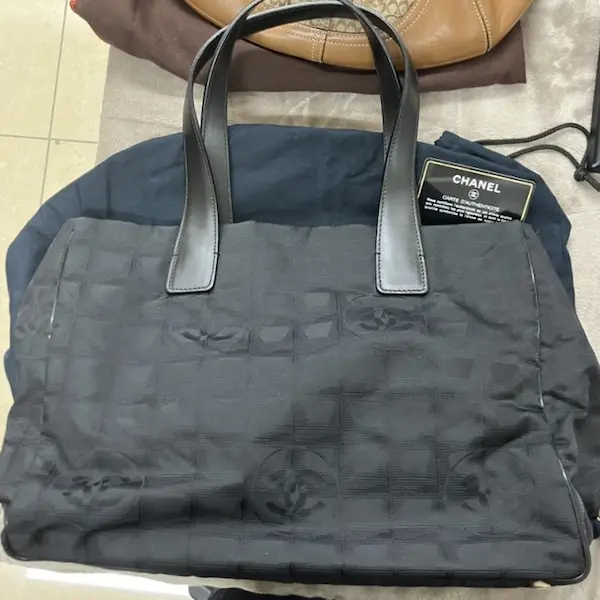 シャネル　ニュートラベルライン　トートバッグ